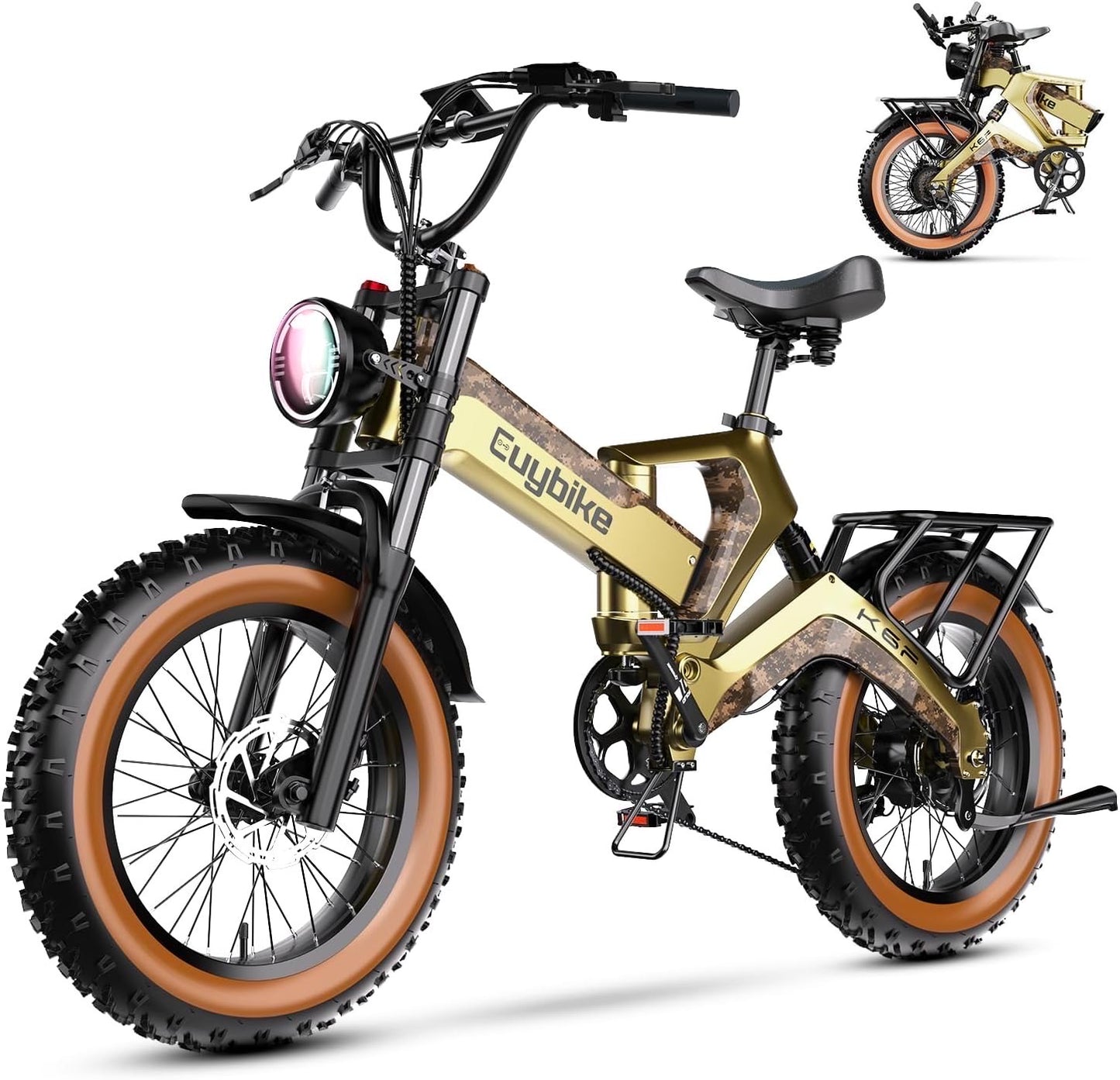 K6 Pro Long-Range Fat-Tire E-Bike