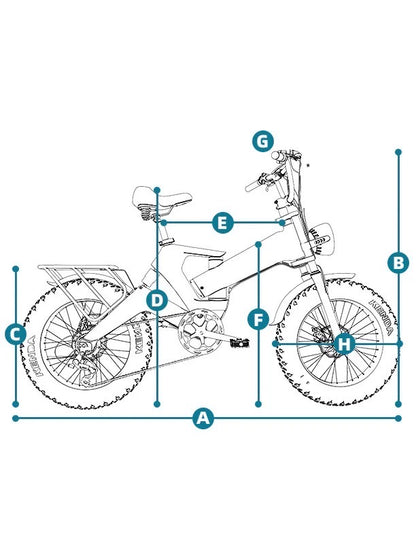 K6 Pro Long-Range Fat-Tire E-Bike